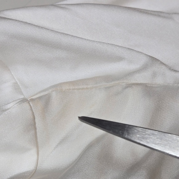 NADINE MERABI Darbie White Pajama Set Small/Medium 5475 - Picture 14 of 16